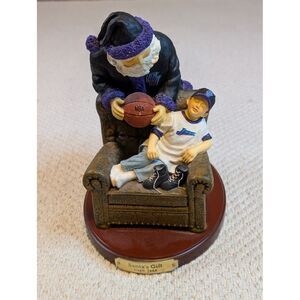 2001 Santa's Gift Utah Jazz‎ Figurine Second in Limited Series Collectible NBA